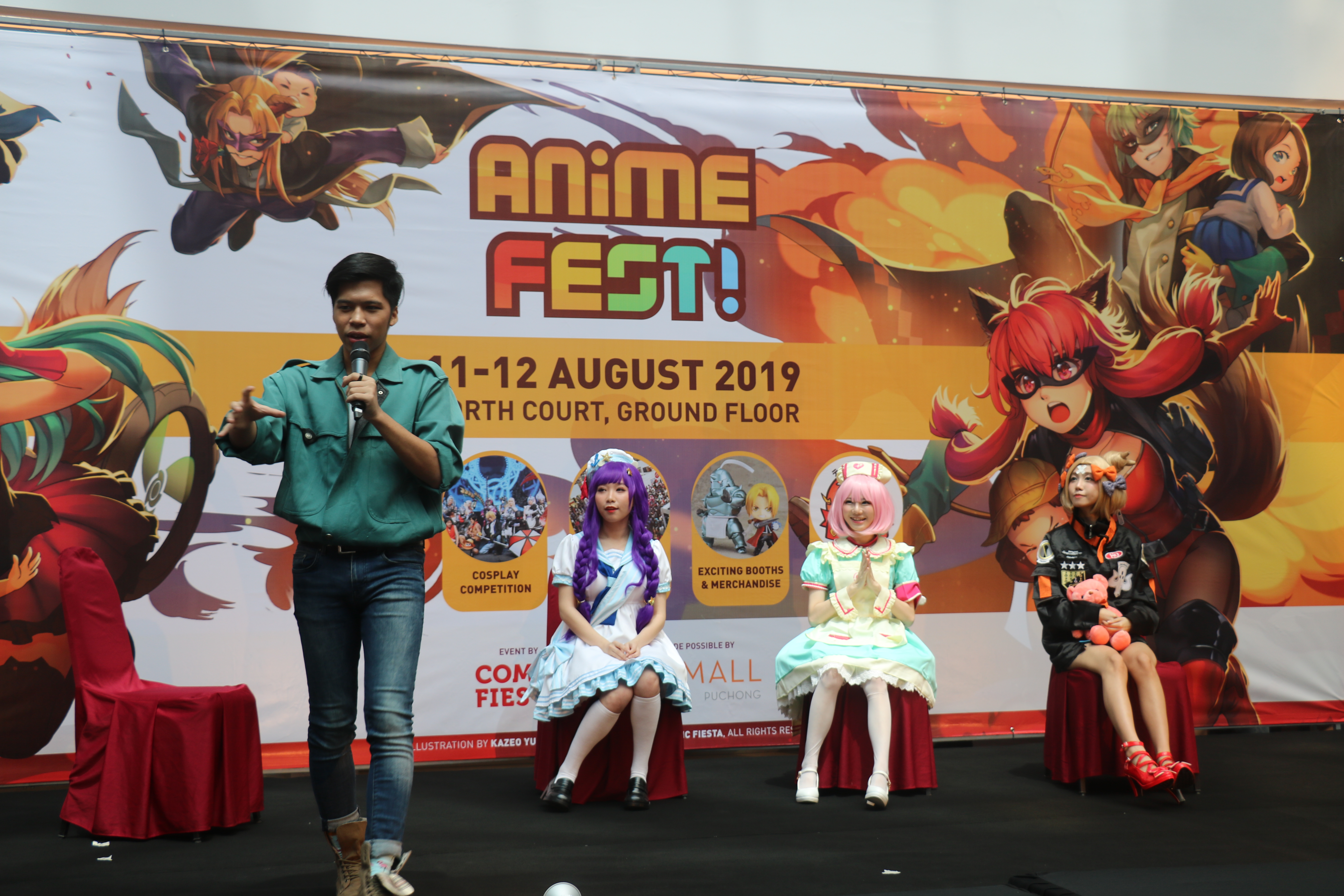 Can't wait to meet you guys on 24-25th June at Anime Fest IOI City